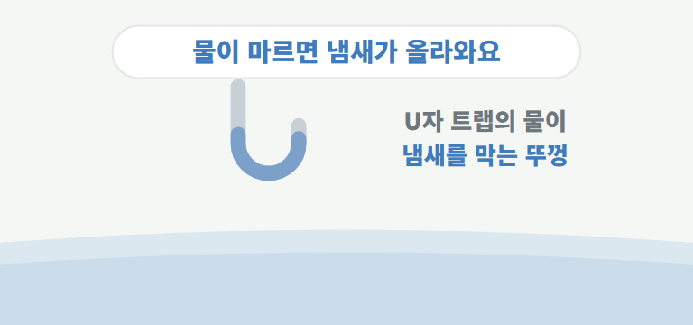 냄새의 원인, 트랩이 뭔가요?