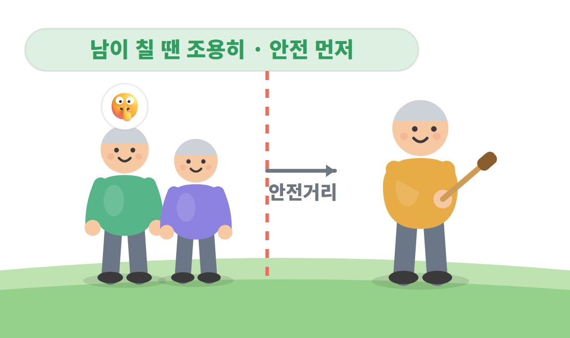 파크골프 기본규칙 2 : 파크골프 에티켓