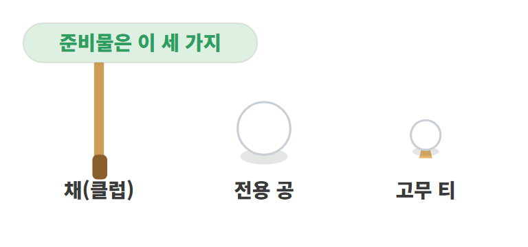 준비물은 아주 간단해요